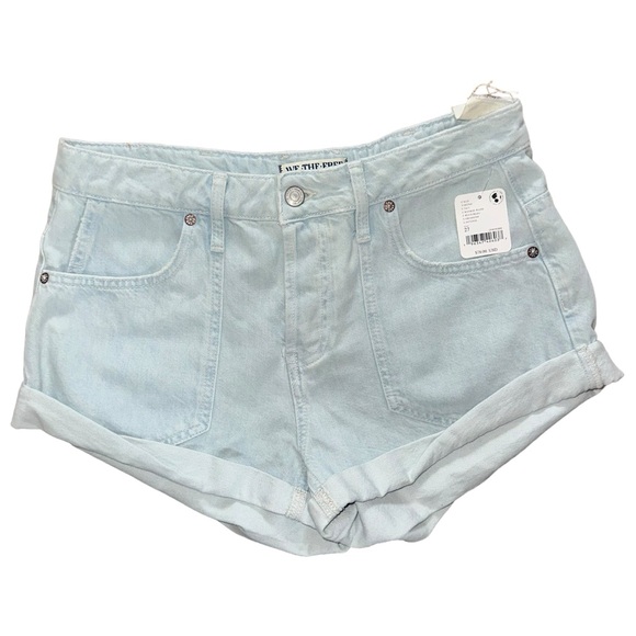 We The Free Beginner's Luck Slouch Shorts - Picture 6 of 6